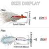 18Pcs-2 Boxs Bundle  Fly Fishing Flies Wet Flies Bait Nymph Lure Flies for Flishing Trout/carp Fishing Artificial Lure Accessories (with Flies Box)
