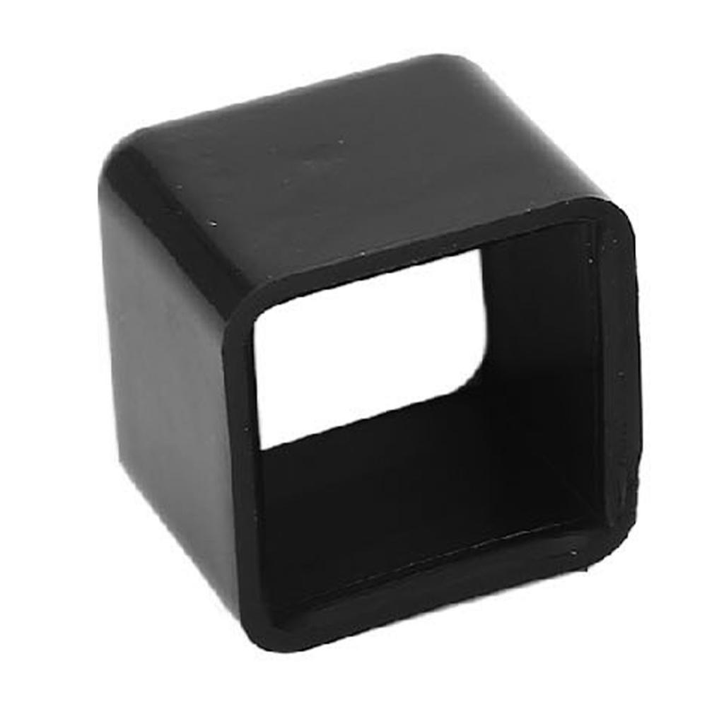 Magnetischer Billardkreidehalter Aluminiumlegierung Schwarz mit Ledergürtelclip Tragbares Leichtes Billardzubehör