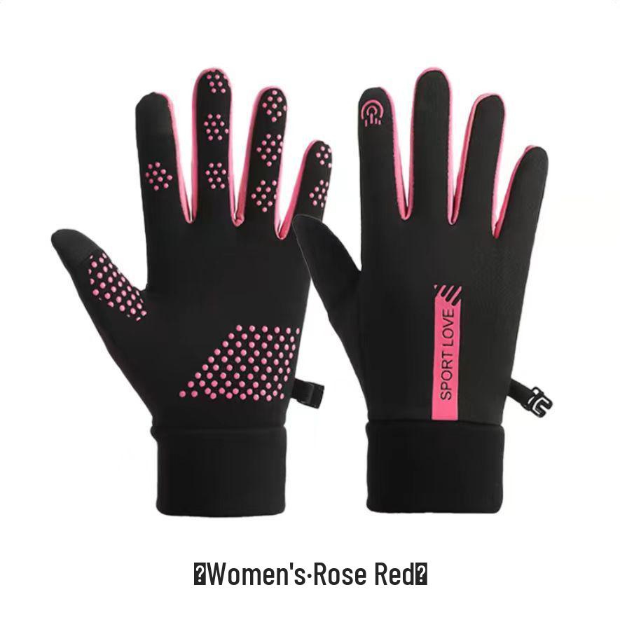 Unisex Windproof Waterproof Winter Cycling Gloves - Non-slip, Fleece Lined, Thickened, Coldproof.