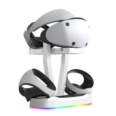 Compatible For PS VR2 Accessories VR-Wireless Controller USB Charger-Gamepad Charging-Bracket Station with Display Light