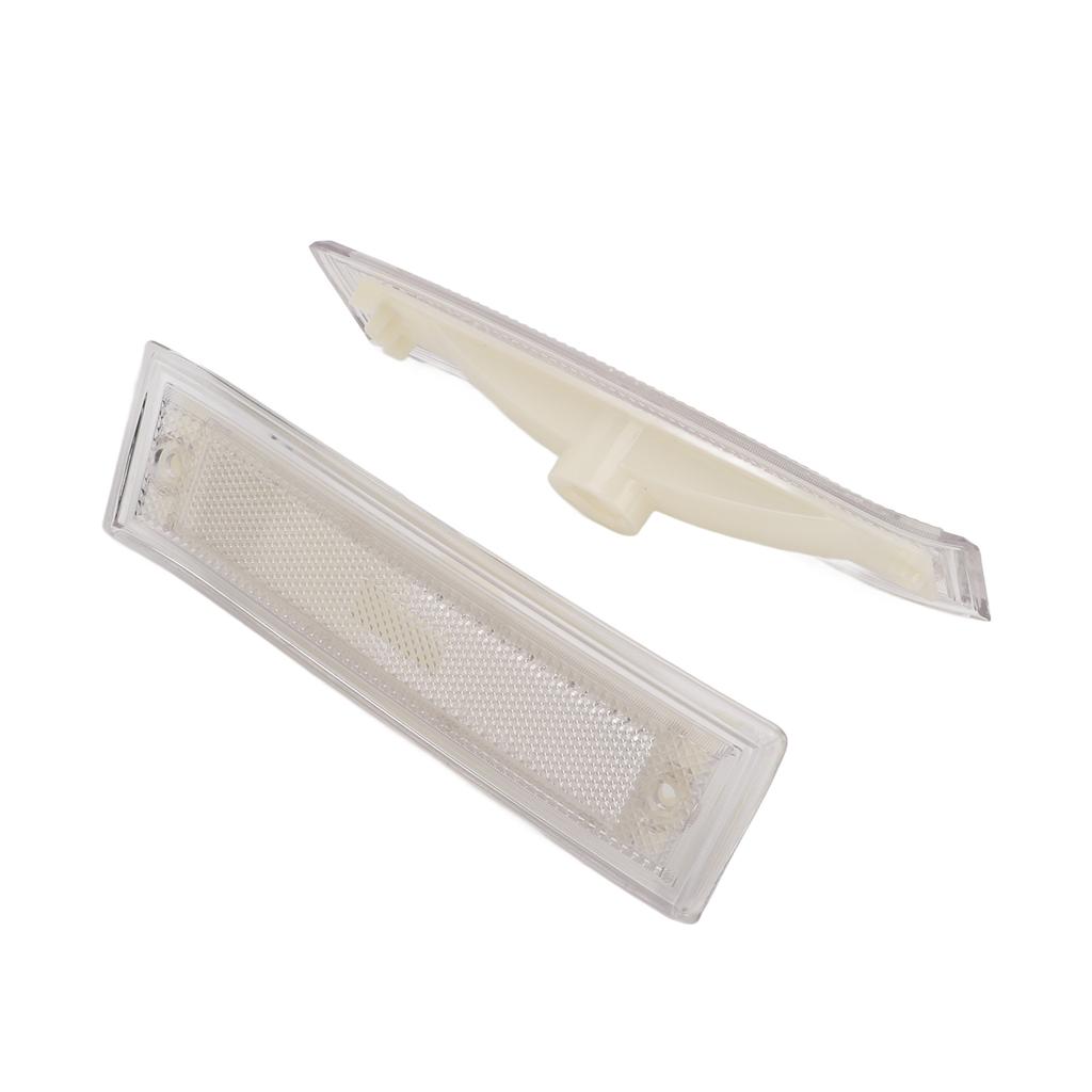 Car Front Bumper Side Marker Light Housing Cover Accessory Replacement for 1981‑1991