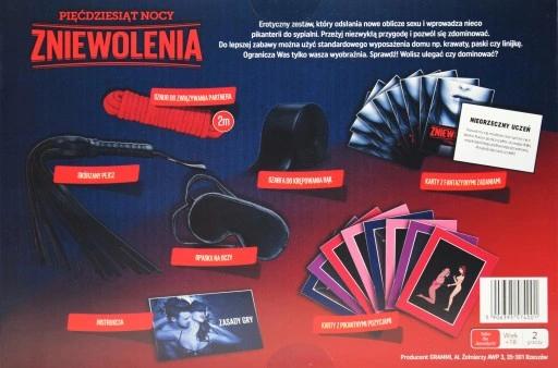 Gra 50 Nocy Zniewolenia, Prezent Dla Kobiety Na 30 35 40 45 50 60 Urodziny