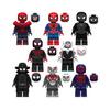 24 sztuki Superbohaterowie Venom Iron Man Spider-Man Hulk Hawkeye Superman Loki Deadpool Klocki Budowlane Figurki Zabawki