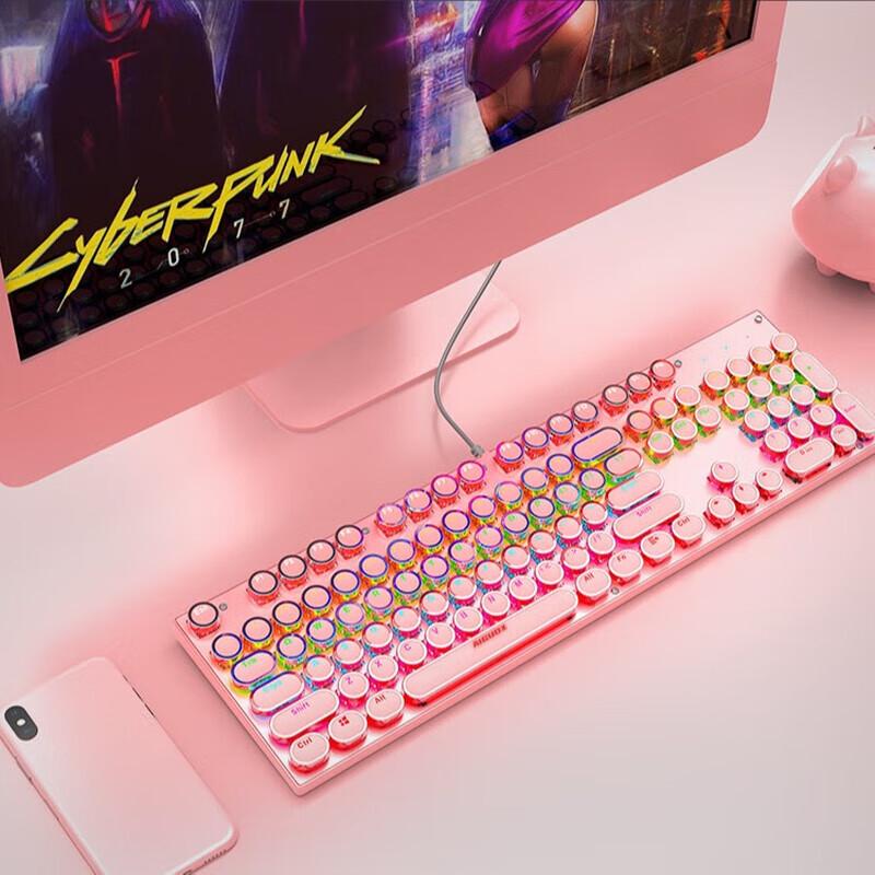 Yidian Punk RGB Mechanical Gaming Keyboard AD-GK802