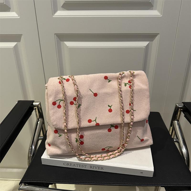 New Student Cloth Bag 2025 Beautiful Simple Casual Personality Fashion Shoulder Tote Shopping Bag Tote Bag Women