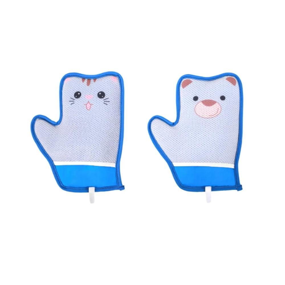 Shedding Pet Hair Remover Mitt Reusable Massage Shedding Hair Glove  for Rabbits Clothes Puppy