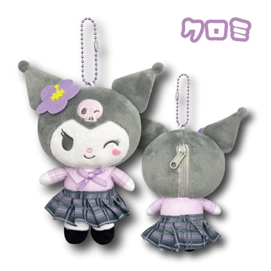 Hatakeyama Shoji Sanrio Gal Series Mascot Pouch Gal 2 Kuromi Approx. H15×W10cm 63202850