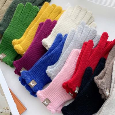 LALA Superfeine Wollstrickhandschuhe