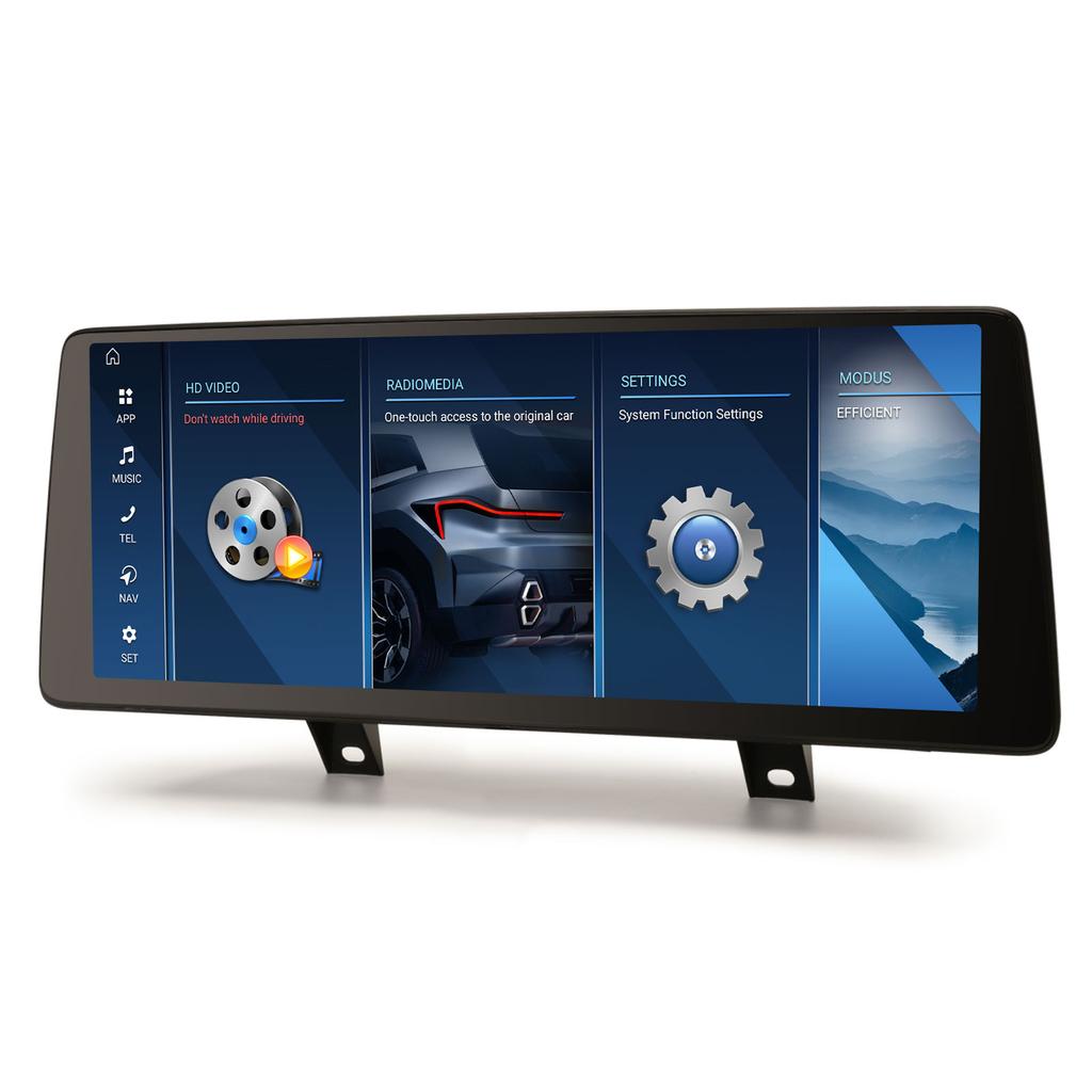 ES4720NL 12.3" Android 14 Car Stereo GPS Autoradio Multimedia Video Player Navigation for BMW 1 Series F20/F21 2 Series F22/F23