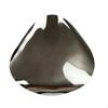 Fruit Plate Stainless Steel with Raised Rims Sculptural Serving Tray for Tabletop, Coffee