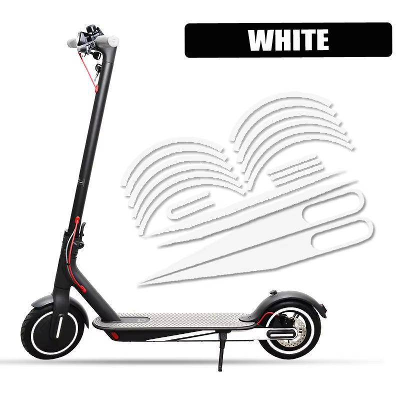 

Waterproof Warning Stickers Wheel Hub Protective Reflective Sticker Strip For Xiaomi M365/Pro 1s Pro 2 Electric Scooter Parts