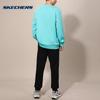 Skechers Autumn Sports Long Sleeve T-Shirt Loose Solid Color Round Neck Sweatshirt Men tops Pink Green L324M156-000U