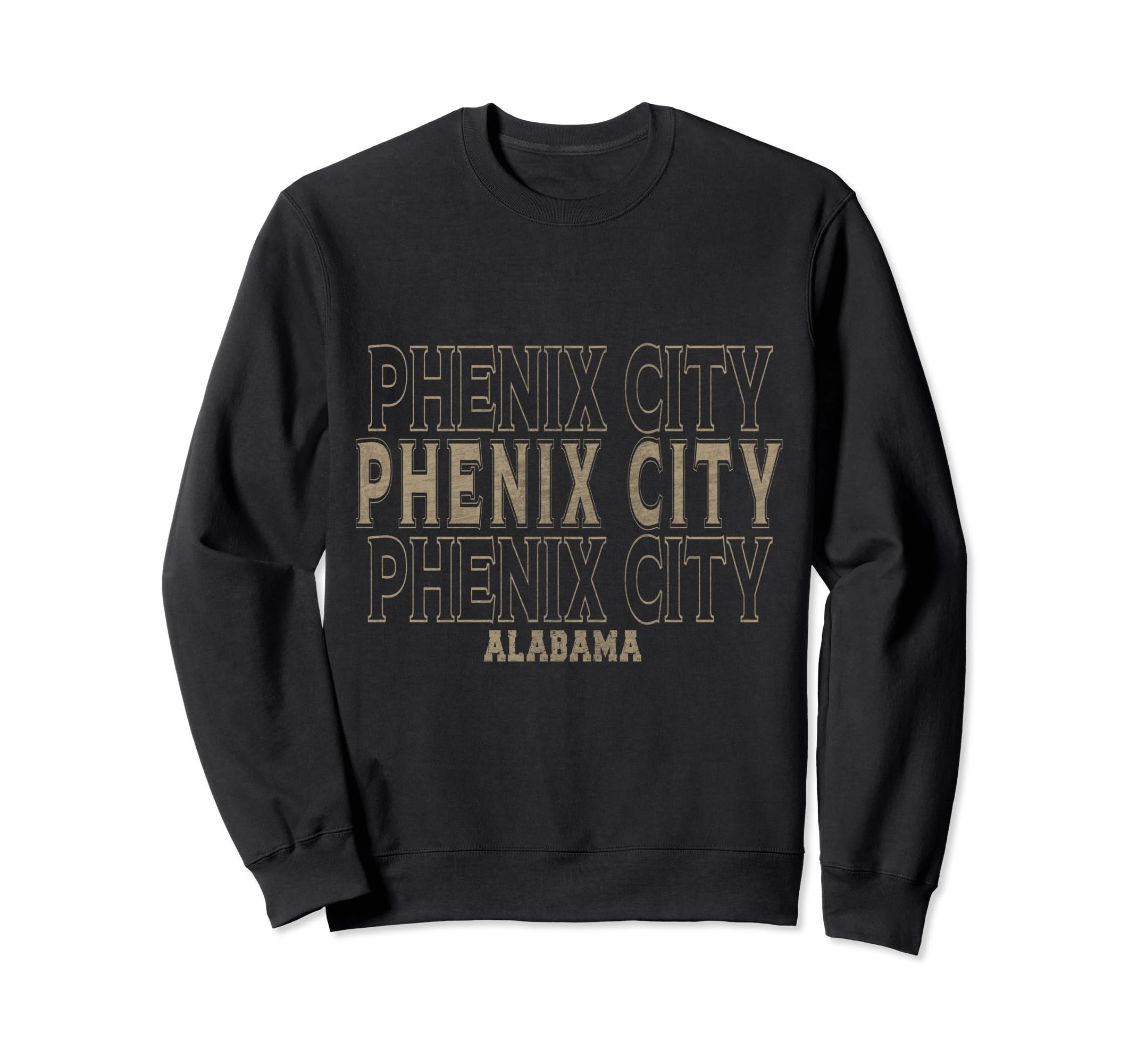 

Vintage Phenix Alabama sweatshirt City, чёрный