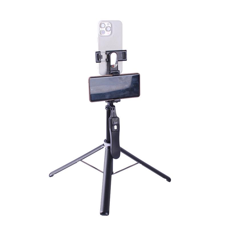 Double-Sided Teleprompter Stand for Phone Streaming and Shooting