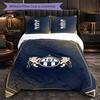 Biancheria da letto a tema FC Zürich Set 3 Pezzi Copripiumino Biancheria da letto decorativa per camera da letto per adolescenti Decorazione per la casa