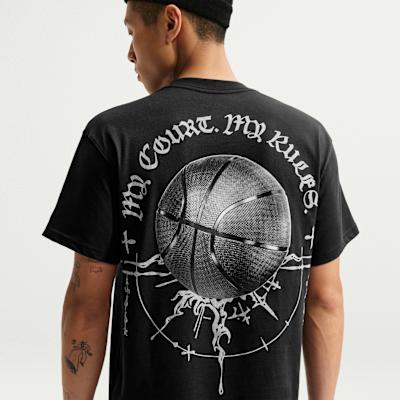 Nike Basketball Jerseys Men's Black Crew Neck Moderate