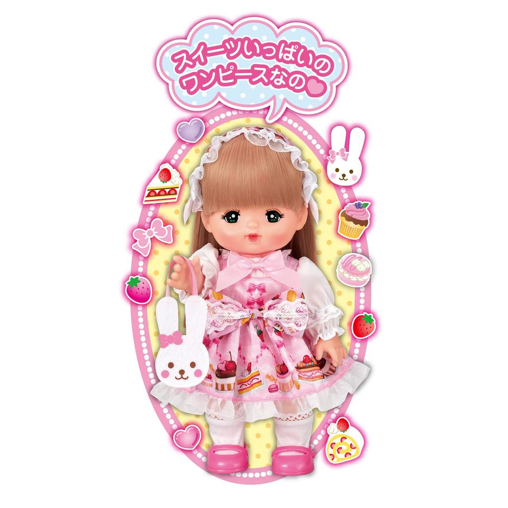 Fluttering Outfit Mel-chan Dress-up Set Sweets-filled,