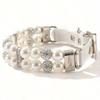 Faux Pearl Pet Collar