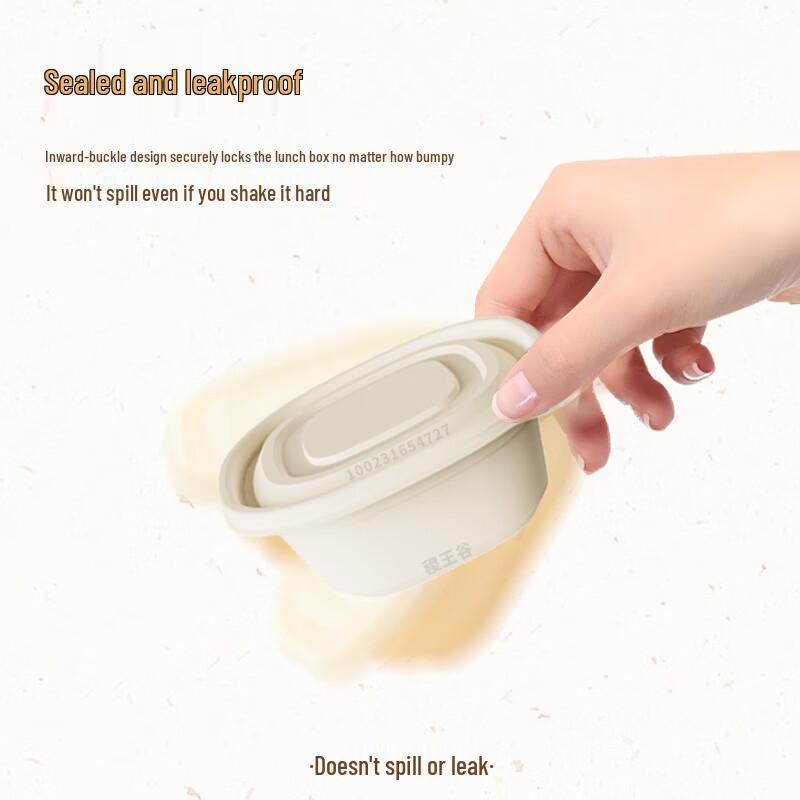 Biodegradable Corn Starch 600ml Disposable Lunch Boxes