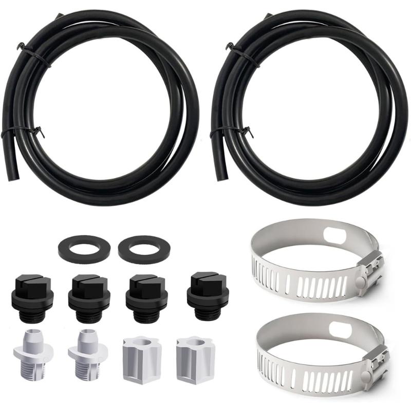 Convenient Set Swimming Pool Offline Chemical Chlor Feeder Connection Pack Plastic Pool Filter Connection for CLX220GA 1