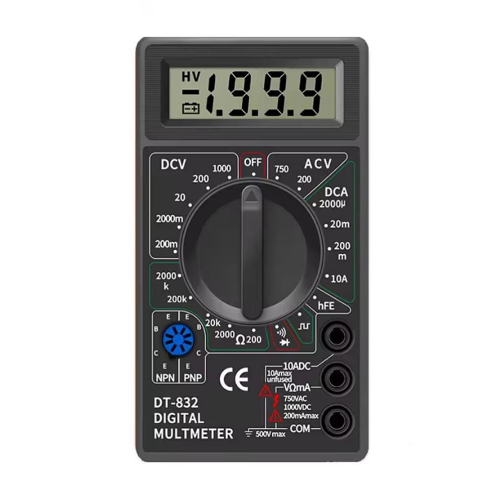 

Digital Multimeter Test Tool Voltmeter Ammeter Compact Size