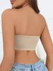 Plus Size Wireless Seamless Push-Up Bandeau for Women In Ice Silk
