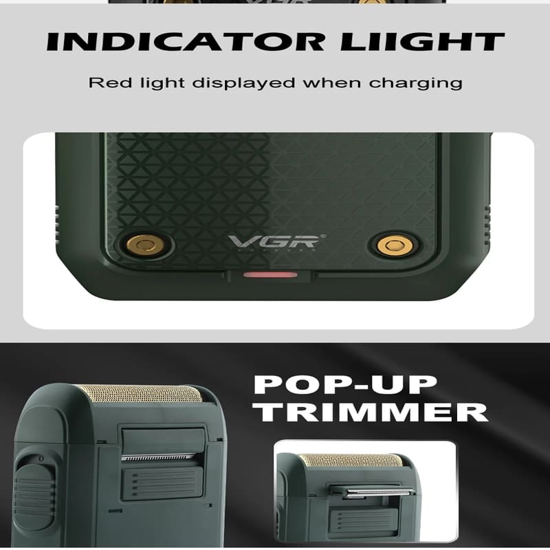 Small and Convenient Reciprocating Shaver Mini Rechargeable Electric Beard Shaver Portable Men's Hair Trimming Powerful Waterproof Safe Skin-friendly