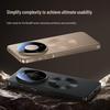 Custodia per telefono Huawei Mate 80 Pro Max in Pelle Magnetica Tessuta Tech