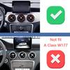 Vhodné pro Mercedes Benz GLA X156 CLA 2015 2016 2017 2018 2019 Držák na navigaci a telefon Přizpůsobené autodoplňky