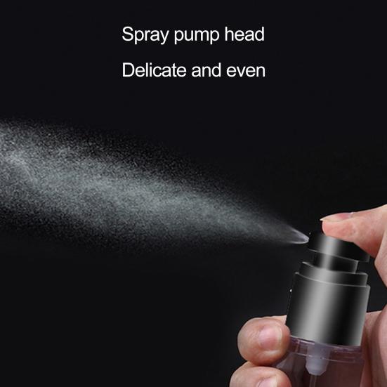 60/80/00/120ml Spray Bottle with Lid Press-on Type Traveling Portable Empty Perfume Container Household Tool