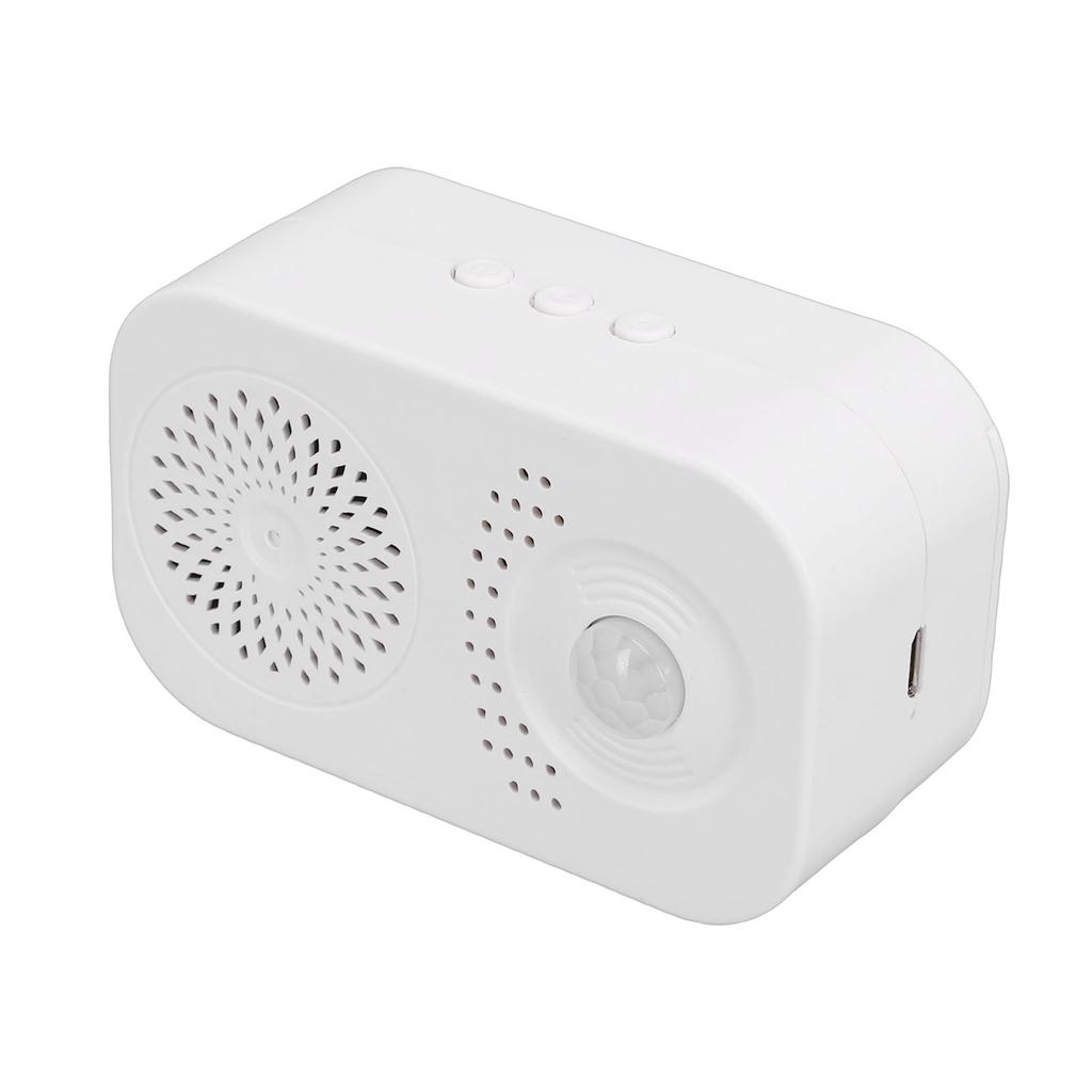 PIR Motion Sensor Activated Voice Reminder Sensitive Welcome Doorbell Sound Player for Shops Homes Convenience Stores