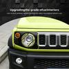 Headlight Trim Cover For Suzuki Jimny 2019 2020 2021-2026 Eye Lid Frame Exterior Decoration Car Accessories Carbon Fiber Look
