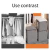 Non-Woven Wardrobe Space Saving Quilt Storage Box Dustproof Organizers Bag House-Moving Bedding Box Travel Storage Organization