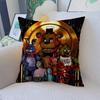 FNAF Five-nights-At-Freddy Cuscino Regalo Decorazione Casa Ufficio Cuscino Camera da Letto Divano Auto CopricuscinoFedera