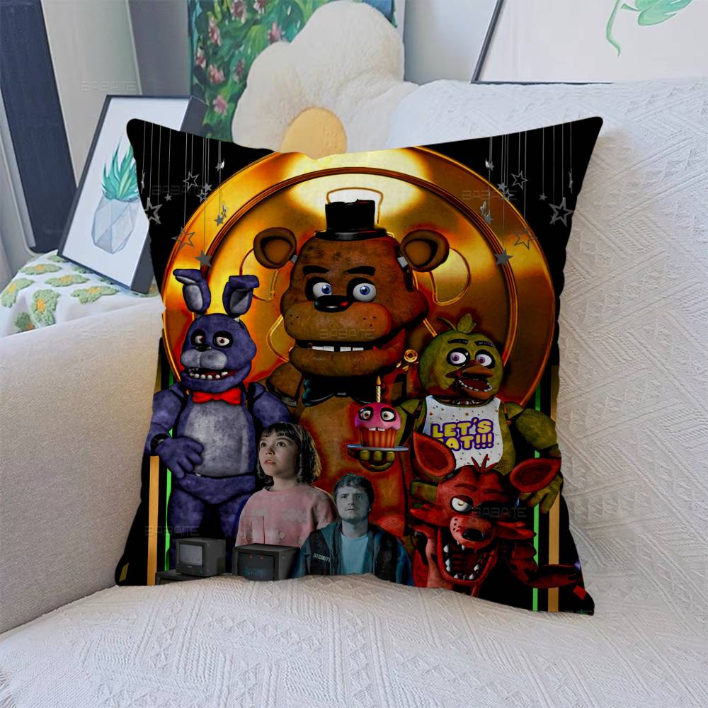 FNAF Five-nights-At-Freddy Cuscino Regalo Decorazione Casa Ufficio Cuscino Camera da Letto Divano Auto CopricuscinoFedera