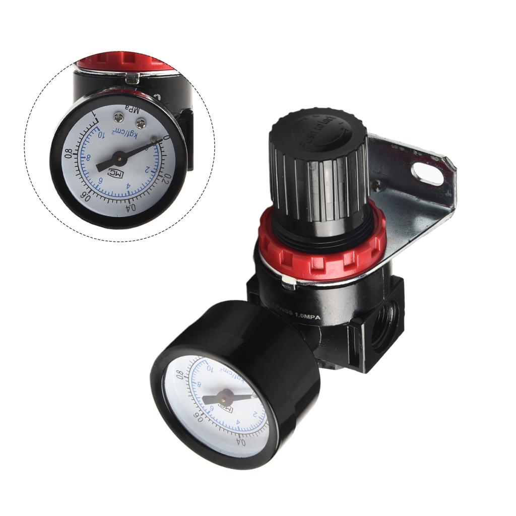 Easy To Use Industrial Use AR2000 Regulator 1/4\\\\\\\'\\\\\\\' Air Regulator Alloy And Plastic Material Ambient Temperature