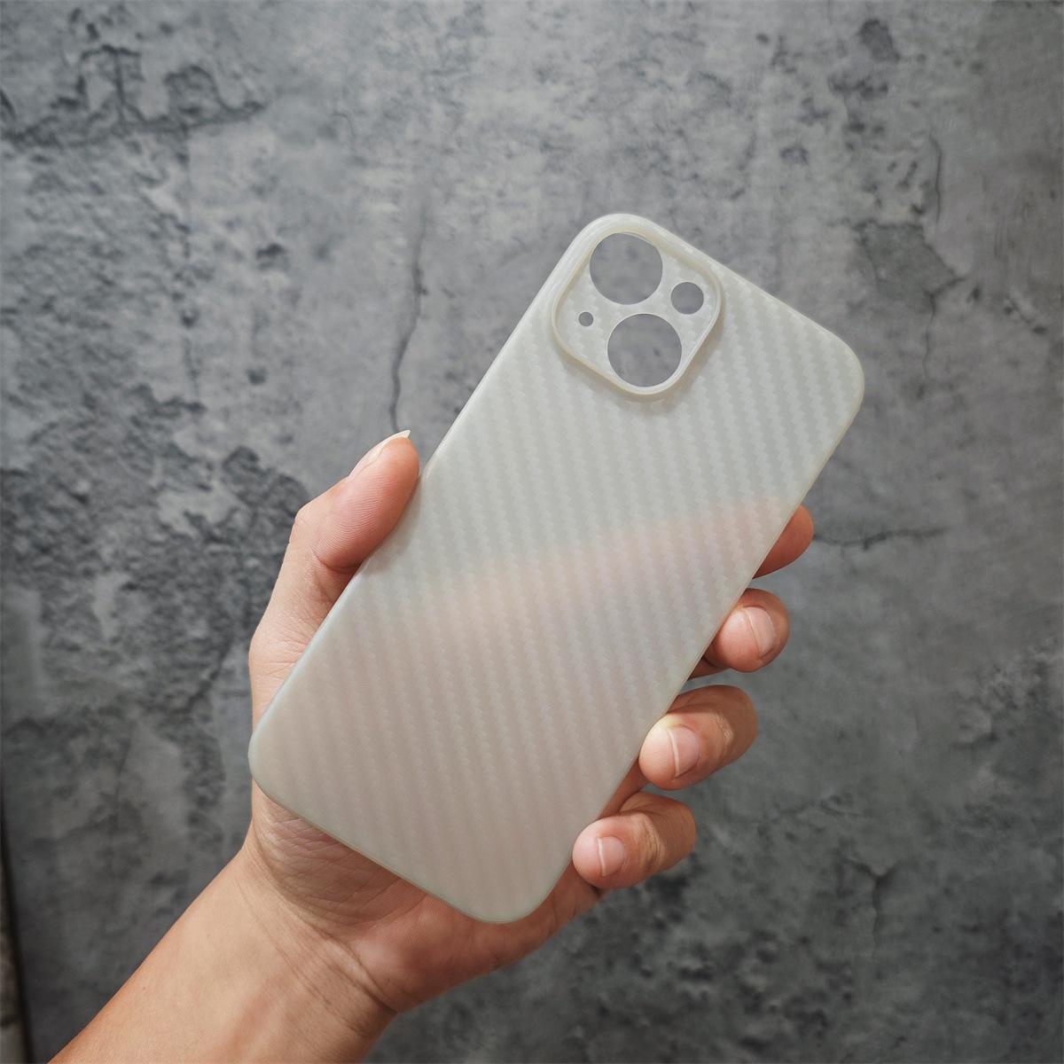 

Применимо к iPhone16promax Кевлар Карбон Долото Размер Мобильный Чехол Apple 15 Матовый 13 Ультратонкий PP Твердый Чехол Apple 15Promax