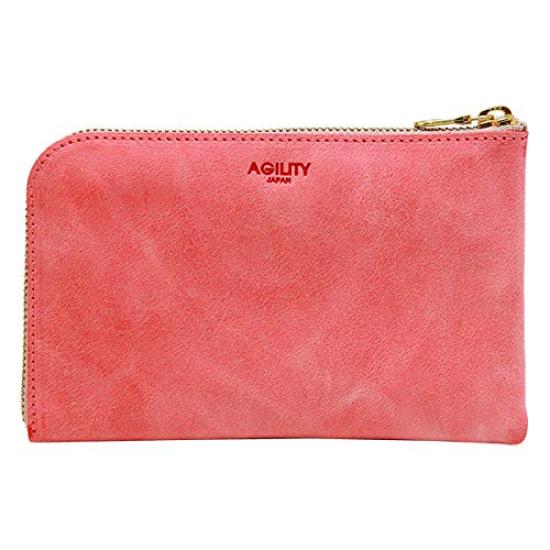 

AGILITY affa Voyage Wallet with L-shaped Zipper, Passport Case, Smartphone Case, Pochette