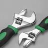 6inch/8inch Adjustable Wrench Dual-used Pipe Wrench Durable Monkey Wrench  Pipe Hand Tool