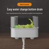 Turtle Tank with Basking Platform - Ideal for Brazilian Turtles, Living Room Display, or Small Home Use