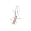 Folding Hair Brush With Mirror Portable Travel Comb Compact Pocket Hairbrush Anti Static Air Cushion Massage Brush For Styling