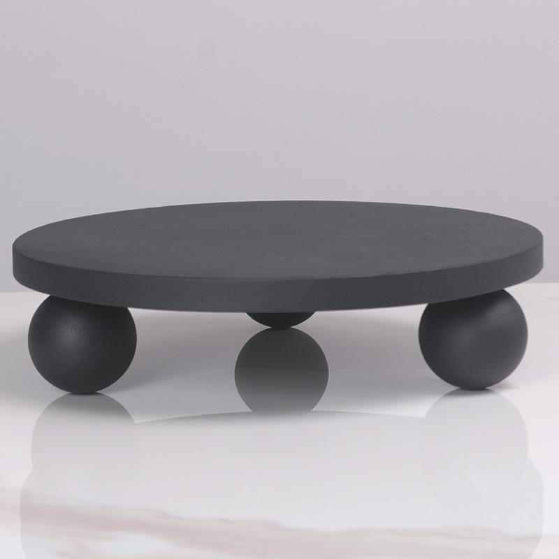 

Простой и креативный металлический поднос в скандинавском стиле, журнальный столик для гостиной, поднос для фруктов, украшение для хранения ключей у входа