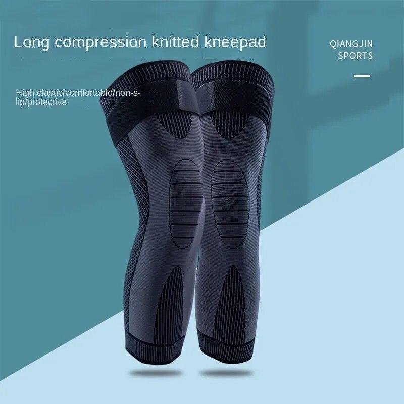 Extended Lace Knee Protector  Breathable Elastic Knitted Sports Knee Protector
