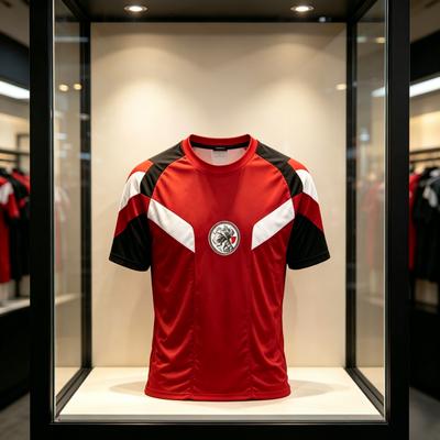 2026 Ajax Trainingsshirt - Y2K Retro Design T-Shirt - Bequem, Atmungsaktiv, Langlebig, Leichtes Sportoberteil - Eltern Kind