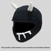 Devil Horn Helmet Cover for Motorcycles Full Face Helmet Protector Cover for Fun Loving Riders Motorcycling Accessory