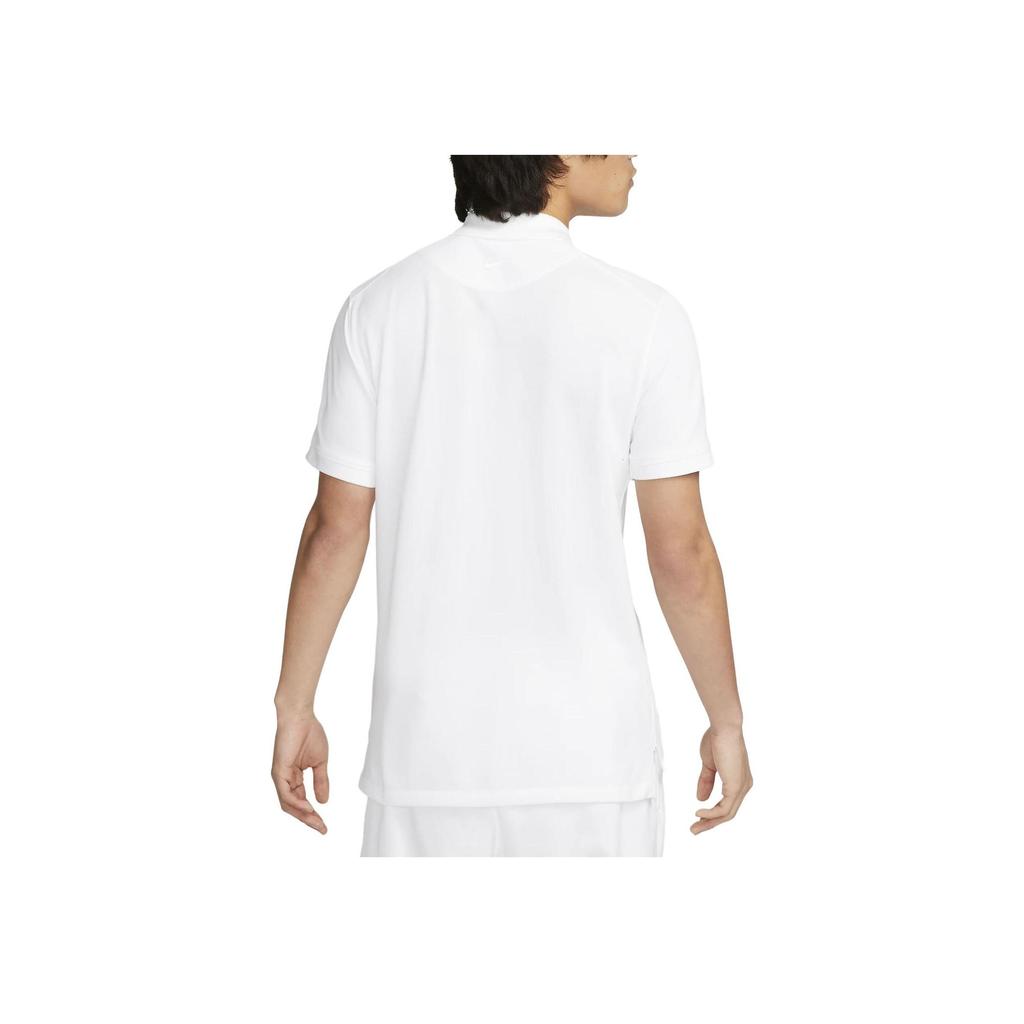 Nike Polo Slim Fit Culoare Solidă Bărbați Topuri Alb DA4380-101
