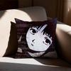 Serial Experiments Lain Pillow Case Square DoubleSided Printing Short Plush Sofa Cushion Cover Bedroom Bedside Pillow