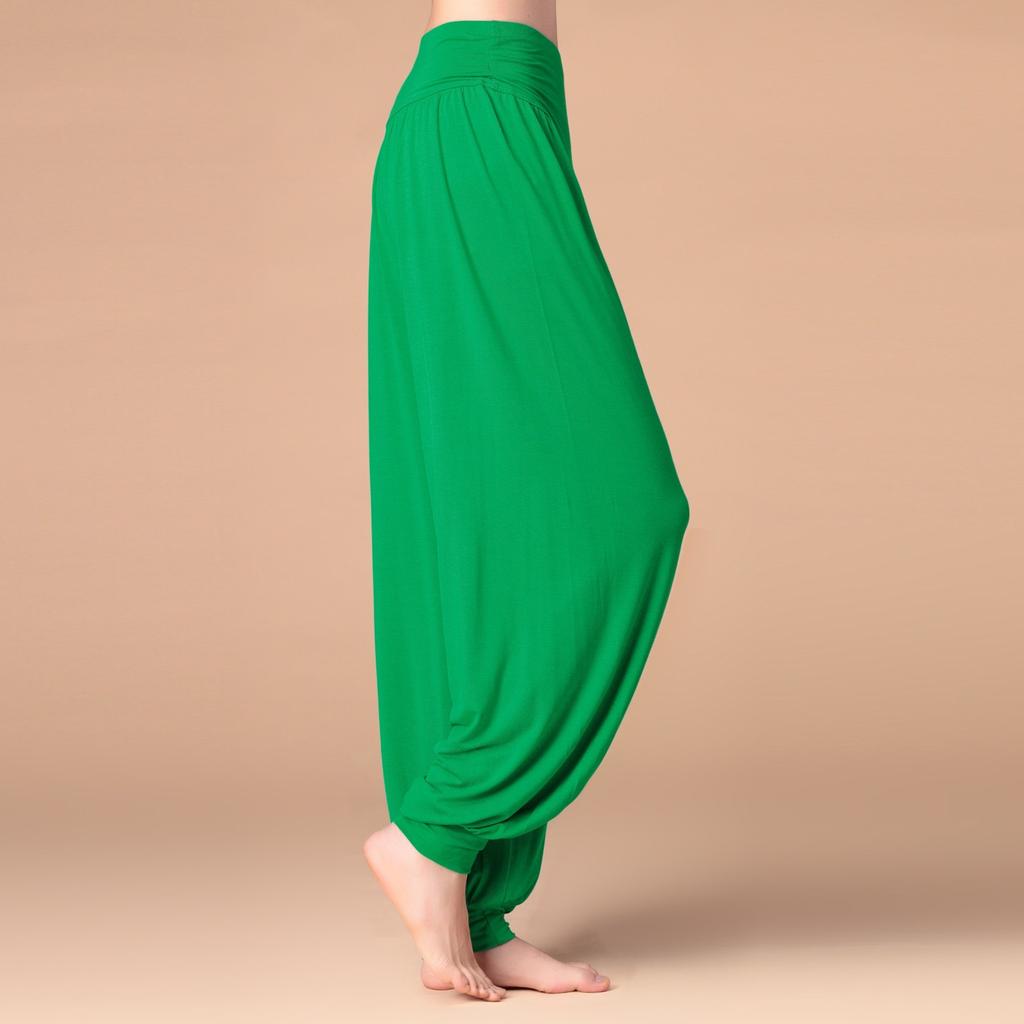 Women's Yoga Pants High Waist Modern Dance Practice Pants Taiji Pants