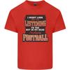 In My Head Im Playing Football Funny Unisexs Light Cotton TShirt
