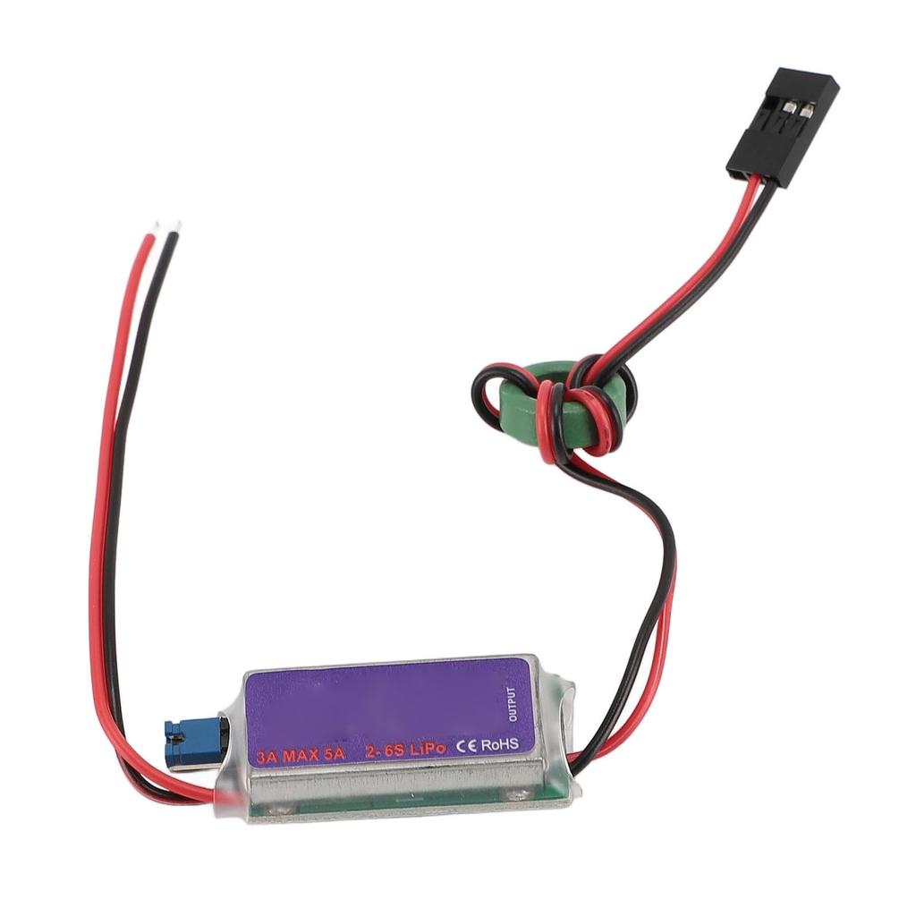 UBEC Voltage Regulator Module 5.526V Input Anti Interference BEC Switching Board for RC Airplane